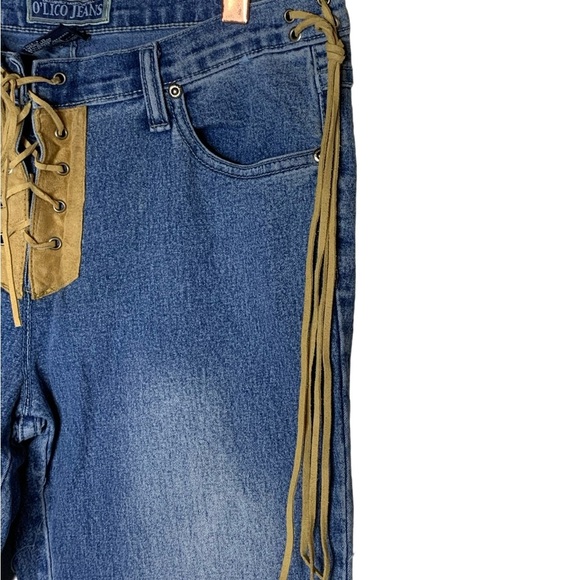 Y2K O’lico Jeans NWT Dead Stock - Picture 5 of 7